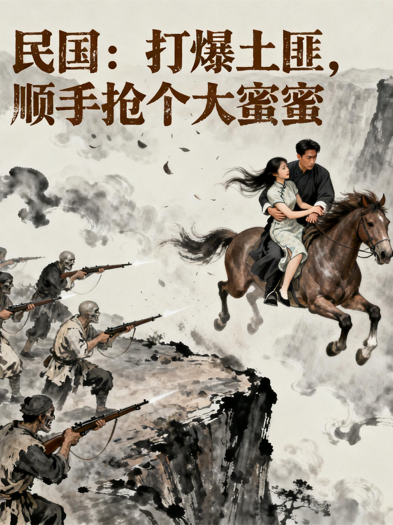 民国：打爆土匪，顺手抢个大蜜蜜